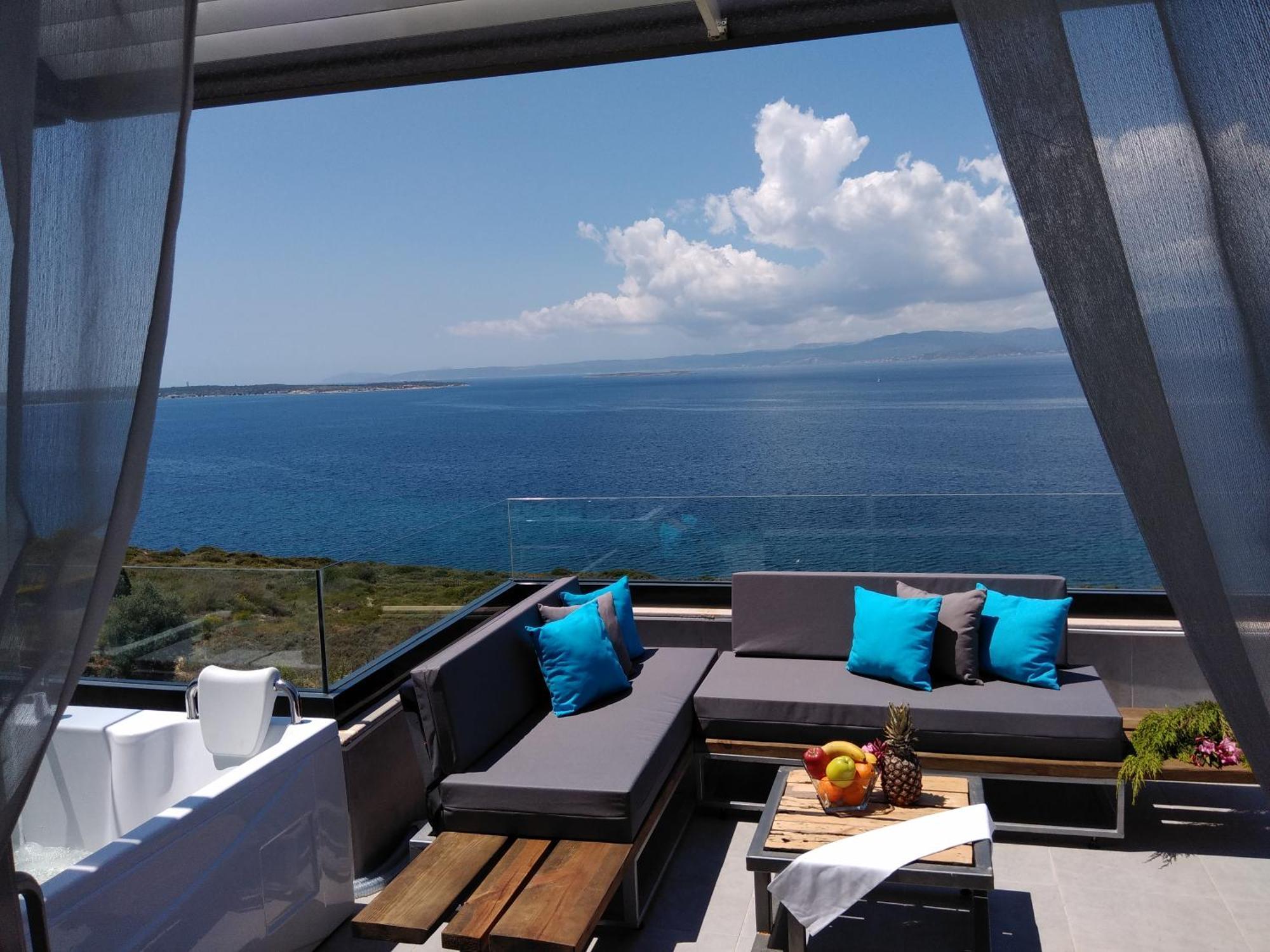 Mavi Panorama Villa Cesme Exterior foto